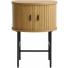 Nočný stolík v prírodnej farbe Nola – Unique Furniture
