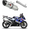 Suzuki GSXR 1000 K1 - K4 2001 - 2004 ladený výfuk Slip-on HP1 + dB killer medium