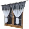 Záclona lambrequin Strefa Firan voál klasická viacfarebná 400 cm x 145 cm