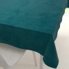 Biante Zamatový obdĺžnikový obrus Velvet Premium SVP-025 Petrolejový 140x220 cm