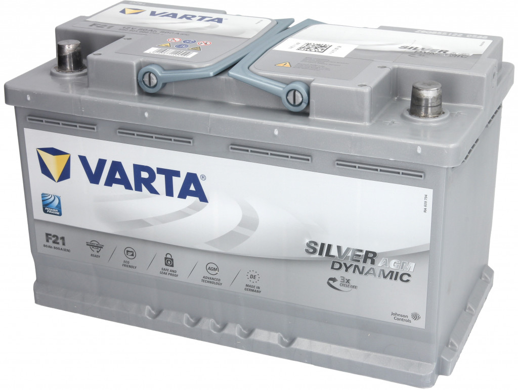 AGM/Varta/Autobatterie/Batterie A0009822108/ 12V 80Ah