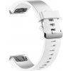FIXED Silicone Strap Garmin QuickFit 20 mm biely FIXSST-QF20MM-WH