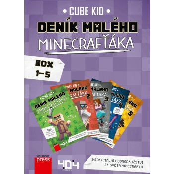 Deník malého Minecrafťáka BOX 1-5 - Cube Kid od 46,71 € - Heureka.sk