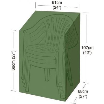 M.A.T. Group plachta krycia na 4 záhradné stoličky 61 × 68 × 107 cm