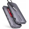Rozbočovač AXAGON HMC-12GM2 USB-C 10Gbps GEN2COMBO 12v1