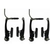 Brzdy MTB Tektro C310 Al V-brake, čierne P+Z, 8129