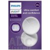 Philips AVENT Ultra comfort PRSNÉ VLOŽKY jednorazové, absorpčné, laktačné, do podprsenky (SCF254/24) 1x24 ks