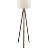 Asir Stojacia lampa AYD 1xE27/40W/230V hnedá/krémová AS2880 + záruka 3 roky zadarmo + záruka 3 roky zadarmo