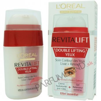 L'Oréal Revitalift Double Lifting Eye krém na vypnutie očného okolia 15 ml