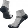 Ponožky Zulu Merino Lite Veľkosť ponožiek: 43-47 / Farba: sivá/čierna