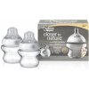 Tommee Tippee Fľaša C2N 150 ml 2ks transparentný