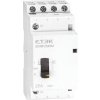Stýkač 4P 25A 24V AC 2NO+2NC s prepínačom EKMF (ETEK)