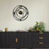 Wallity Nástenné kovové hodiny Clock Big Bang čierna