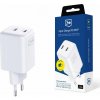 3mk síťová nabíječka - Hyper Charger PD 45W, bílá