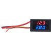 DIGITÁLNY VOLTMETER DVOJITÝ AMPÉRMETER