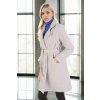 79405 Dewberry Long Women Coat-GREY šedá L dewberry 2465430650054