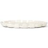 ferm LIVING Keramický tanier Plait Off-white 30 cm
