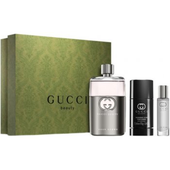 Gucci Guilty Pour Homme EDT 90 ml + EDT 15 ml + deostick 75 ml darčeková sada