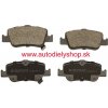 TOYOTA AURIS 4/2010- Zadné platničky Sada /DELPHI/