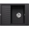 Jednokomorový drez Blanco ELON, granit, čierny
