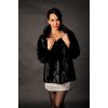 Max Original Leather Dámsky kožuch norka S-90 black (46 L) - Čierna - 46