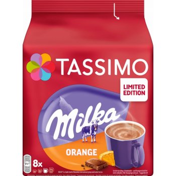 Jacobs Douwe Egberts Tassimo Milka Orange Hot Choco 8 ks