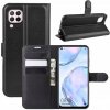 Puzdro s klapkou Litchi pre Huawei P40 Lite, čierne