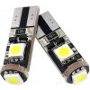 Interlook LED auto žiarovka 5W 3 SMD5050 Canbus resistor, T10