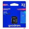 Goodram pamäťová karta Micro Secure Digital Card, 32GB, micro SDHC, M1AA-0320R12, UHS-I U1 (Class 10), s adaptérom