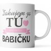 Sablio Hrnek Děkuji za tu nejlepší babičku - 200 ml - espresso