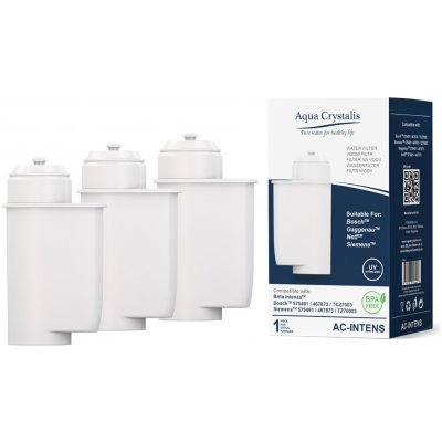 Aqua Crystalis AC-INTENS vodný filter pre kávovary Bosch, Siemens, Neff, Gaggenau - 3 kusy