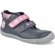 Barefoot detské členkové topánky Fare Bare B5421161 šedé
