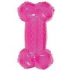 Hračka pes kost BONE TPR POP 12cm růžová Zolux
