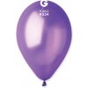 Svet balonku Balón metalický - fialový 28 cm 100 ks