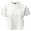 NEXT LEVEL APPAREL N 7610 / Dámsky crop top z ťažkej bavlny - white XXL