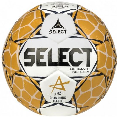 Select HB Ultimate Replica EHF Champions League bielo zlatá