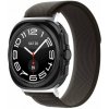 Tech-Protect Nylon na Samsung Galaxy Watch Ultra, 47 mm, černý / oranžový TEC312382 (TEC312382)
