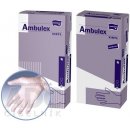 Ambulex Vinyl Rukavice vinylové nesterilné nepúdrované 100 ks