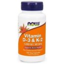 Now Vitamin D3 a K2 120 kapsúl