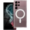Kryt Clear Mag Cover Case s MagSafe Samsung Galaxy S22 Ultra Priesvitný