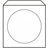 Obálky na CD 125x125 s okienkom 50 ks