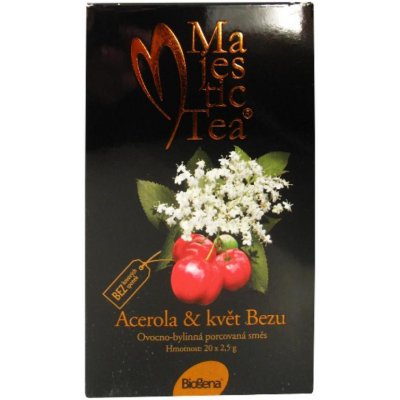 BIOGENA čaj Majestic tea Acerola + kvet Bezu 20x2.5 g