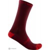 Castelli SUPERLEGGERA T 18 ponožky, bordová XXL (EU 44-47)