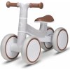 LIONELO balančné koleso VILLY, pČervenáné odpruženie, ergonomický dizajn, naučiť sa balansovať, priemer 17,5 cm palce - Béžové latte
