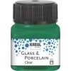 farba na sklo a porcelán 20 ml Kreul Clear 24 dark green