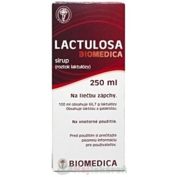 Lactulosa Biomedica sir.1 x 250 ml 50%