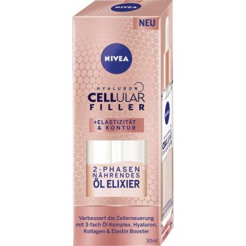 Nivea Hyaluron Cellular Filler remodelačný dvojfázový olejový elixír 30 ml