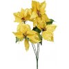 Vianočná ruža /Poinsettia gold – kytica