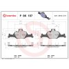 Sada brzdových platničiek, vždy 4 kusy v sade BREMBO P 06 107 (P06107)