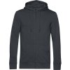 B&C Mikina B&C Inspire Zipped Hood s kapucí a zipem, pánská COT01U35Ba9704-asphalt XL Asphalt